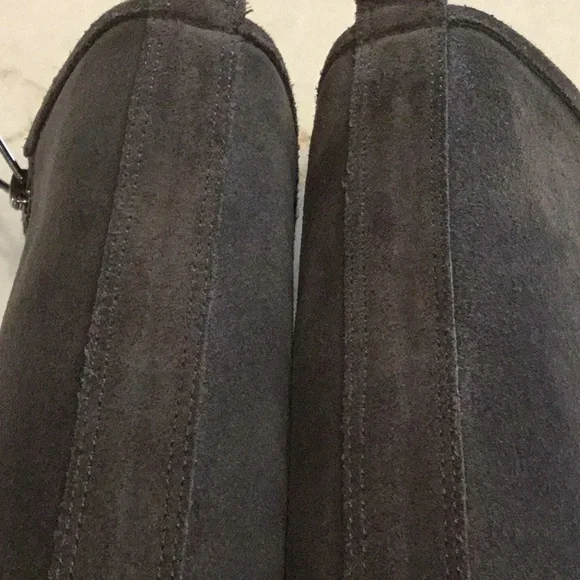 Jimmy Choo Gray Suede Heel Boots - Picture 12 of 16